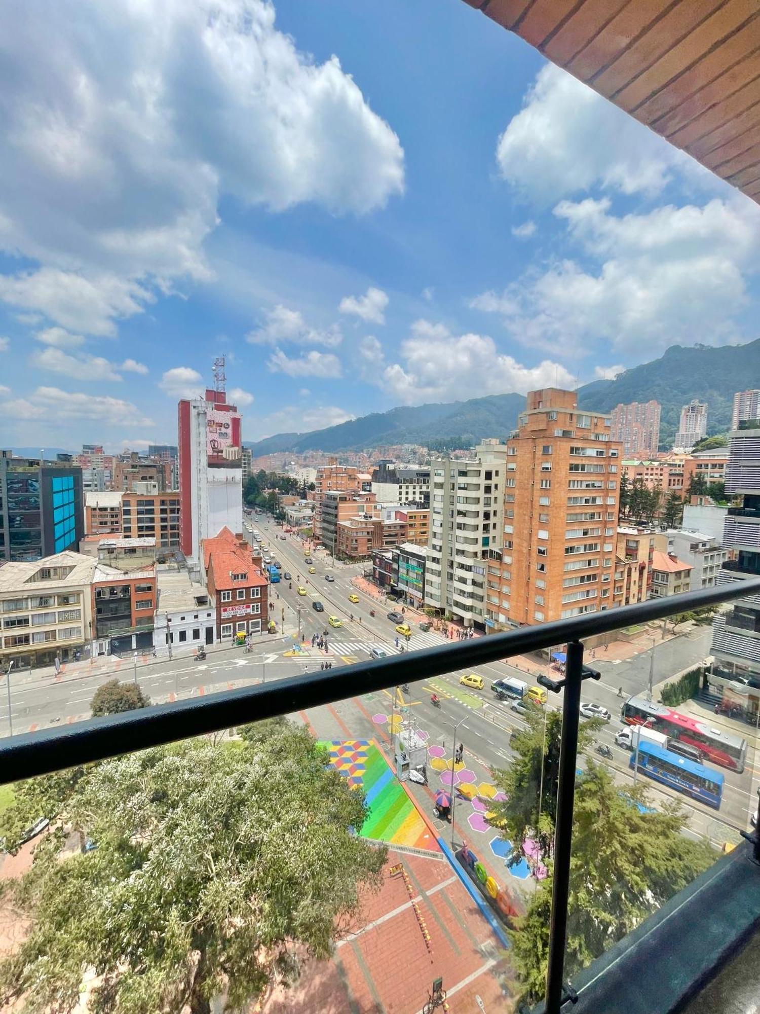 Balcon Comodidad Iluminacion Wifi Chapinero Apartment Bogota Exterior photo